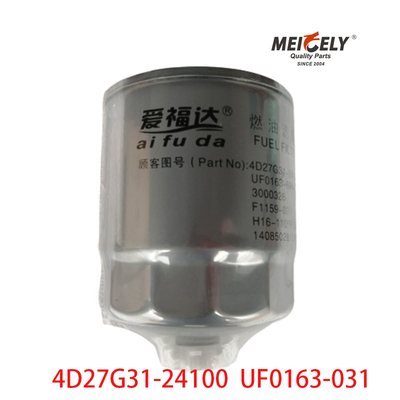 新しいフォークリフト部品 4D27G31-24100 燃料フィルター UF0163-031