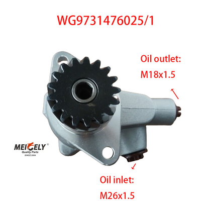 重荷トラック Howo A7用のパワーステアリングポンプ WG9731476025/1