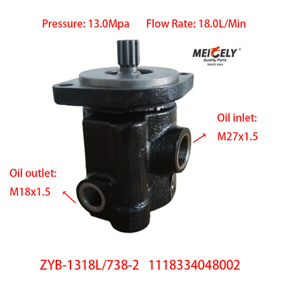 ストックZYB-1318L/738-2 フォトンオーマンの東フェング電動ステアリングポンプ