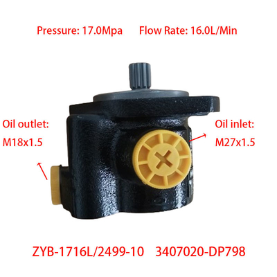 新しいFAW青島ZYB-1716L/2499-10 ステアリングポンプ