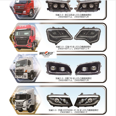 新しいタイプ フルLEDヘッドライト JAC K5 ヒノ 700 ユートン重型トラック