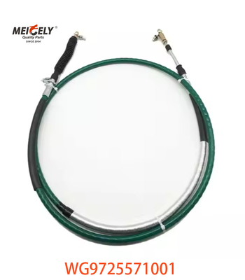 WG9725571001 WG9725570002 シノトラックの工場用スロットルケーブル組立