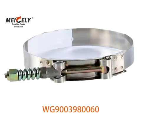 OEM WG9003980060 シノトルク HOWOのための強いホースクリップ