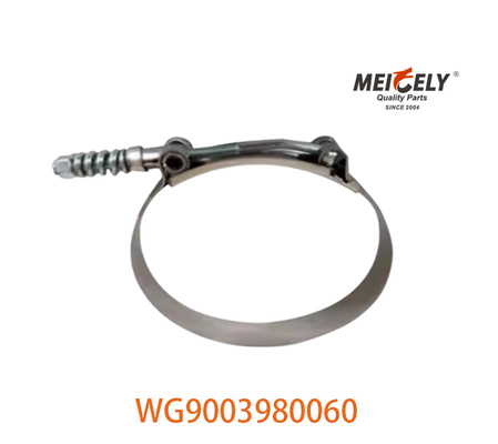 OEM WG9003980060 シノトルク HOWOのための強いホースクリップ