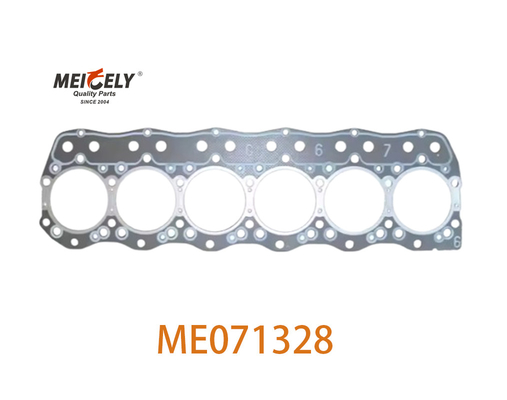 新品 卸売 ME071328 三?? 6D16 6D16A用のシリンダーヘッドガスケット