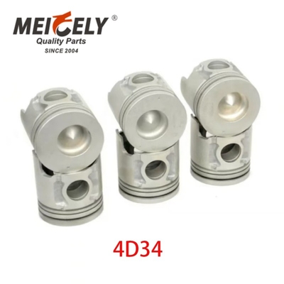 4D34 三?? エンジンME018277用のピストン掘削機エンジン部品