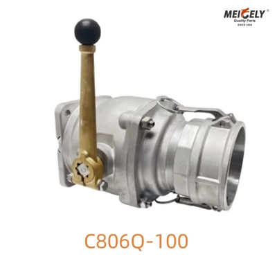 C806Q-100 重荷タンクトラック用耐久性卸荷ボールバルブ