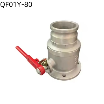 一方向/三方向 フランジボールバルブ QF01Y-80 DN80 水タンクトラック用