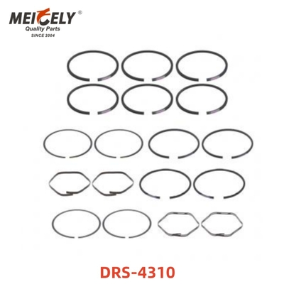 高性能ピストンリング DRS-4310 MACK トラックの耐久性交換部品