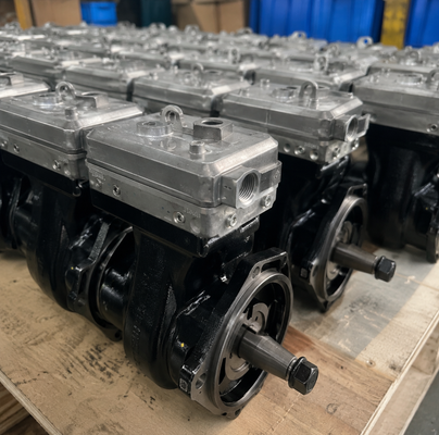 OEM 9111535100 MACK トラックブレーキシステム用の重用単気筒空気圧縮機