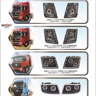 トラック部品 シャックマン フォトン X3000用のLEDヘッドライト組