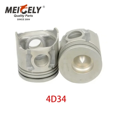 4D34 三?? エンジンME018277用のピストン掘削機エンジン部品
